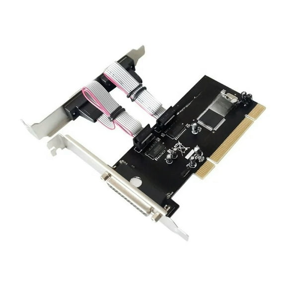 FOR PCI To 2S1P Serial Parallel adapter card PCI To 2 Ports RS232 COM DB9 DB25 Palrallel port Converter Card MCS9865 Chipset