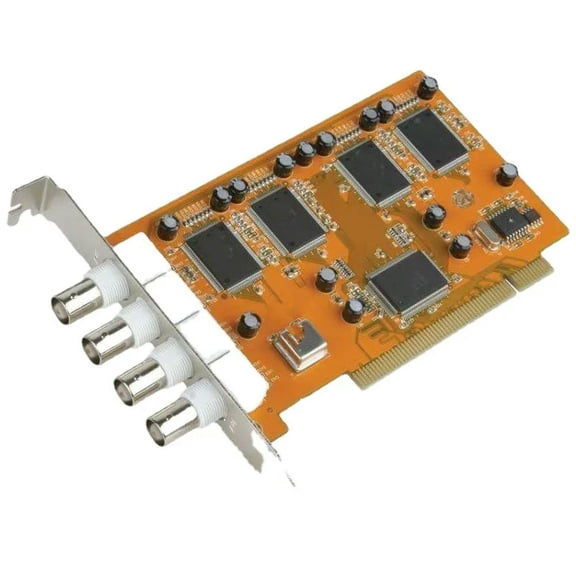 FOR PCI to 4 Ports AV/S Video Capture Card Trident SAA7134HL Chip VC4000 For Education Video Meeting Hospital