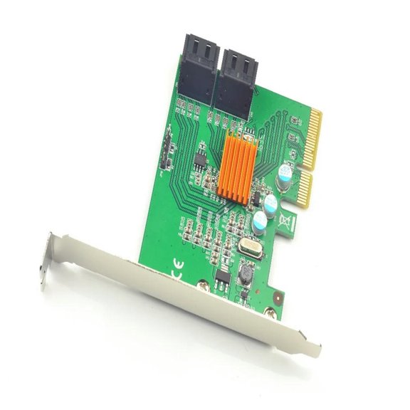 FOR PCI to 4 Ports SATA3.0 6Gb HDD SSD Raid Controller Card 88SE9230 set