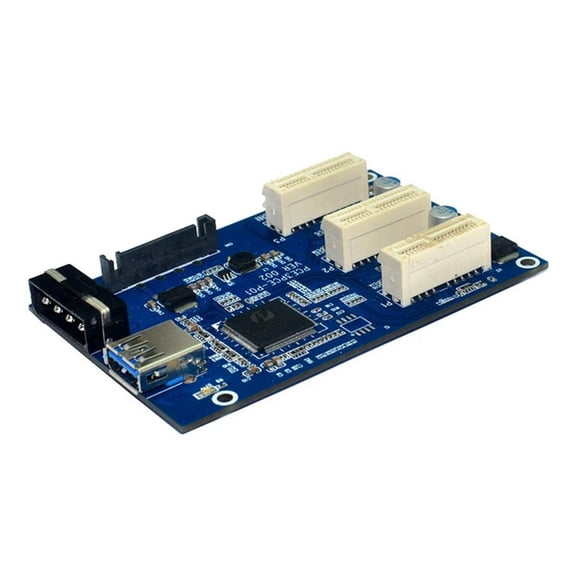 FOR PCIE To PCIE Adapter Card Pcie 1X Interface Expansion Card Riser Card PCIE 1-To-3 Port 1X Adapter Board