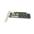 thumbnail image 1 of FOR PCIE X16 to M.2 M Key NVME SSD Adapter Card PCIE X16 to M.2 B Key SATA SSD Adapter Card MSATA SSD Adapter Card, 1 of 1
