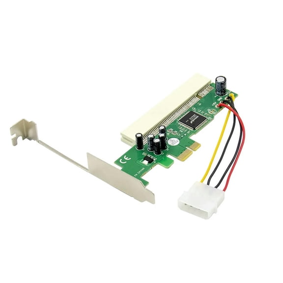 FOR PCIE to PCI Adapter PCI Express X1 to PCI Expansion Card Riser Board 1083 Chipset with 4-Pin Power Connector