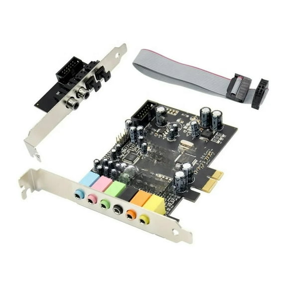 FOR PCIe 7.1 Channel Sound card CM8828 + CM9882A with SPDIF Bracket PCIe 7.1CH Analog&Digital stereo sound card