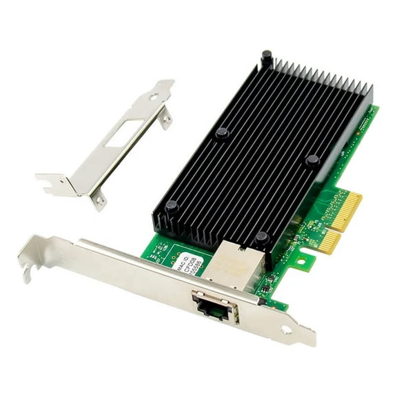FOR PCIe X4 to Single Port 10GbE RJ45 Server NIC Network Card PCIe 10 Ethernet server PCI-E card X550 set 10G LAN 10000m
