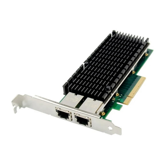 FOR PCIe X8 to Dual port 10GbE RJ45 Server NIC PCIE 10 Gigabit Ethernet server card X540 10000M PCI Express 8X LAN 10G
