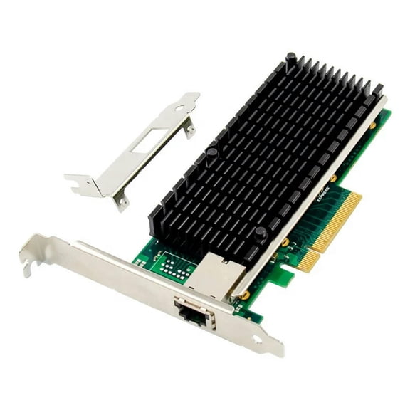 FOR PCIe X8 to Single port 10GbE RJ45 Server NIC Network Card PCIE 10 Ethernet server card X540 set 10000M 1000M LAN