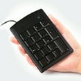 thumbnail image 1 of FOR PS/2 19 Keys Keypad Numeric Keyboard Multifunction Wired Number Calculator For Laptop Easy To Use win7 numpad, 1 of 1