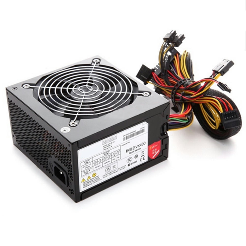 FOR PSU For Brand VX400 Mute Wide Desktop Computer Power Supply Rated 400W Peak 500W Power Supply GPS-400EB A
