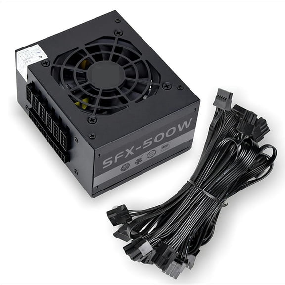 FOR PSU For ITX SFX Rated 500W Peak 600W Switching Power Supply SFX-500W