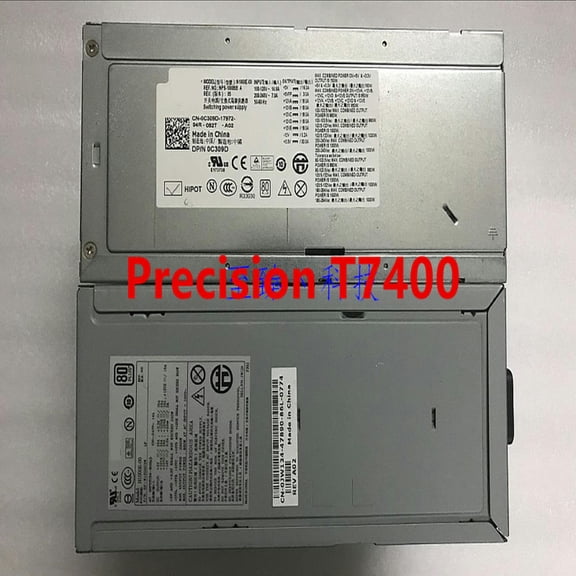 FOR PSU For Precision T7400 1000W Switching Power Supply N1000E-00 H1000E-00 JW124 C309D