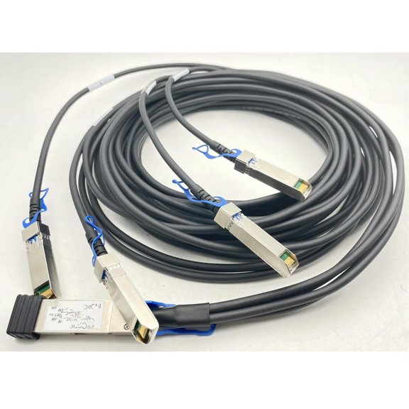 FOR Passive 100G 28-4*25G SFP28 DAC Direct Attach Twinax Copper Breakout Cable 26AWG PVC Compatible with 1pcs