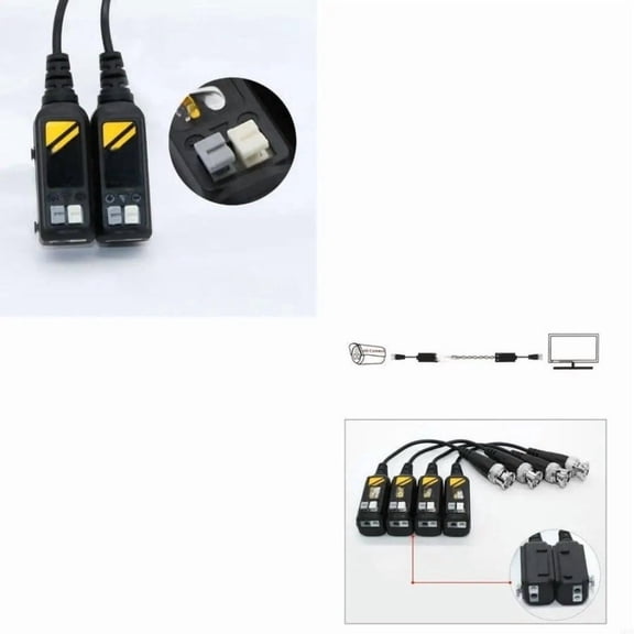 FOR Plugs and Play Twisted Pair Video Transmitters For AHDs CVIs TVIs Security Systems
