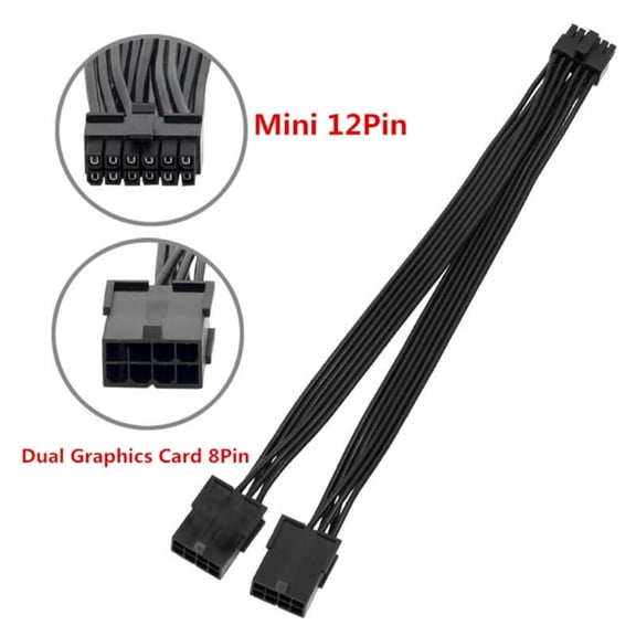 FOR Power Cable 8PIN Female to GPU Video Card Mini 12PIN for Graphics Card Splitter Cable RTX30 Series RTX3080 RTX3090