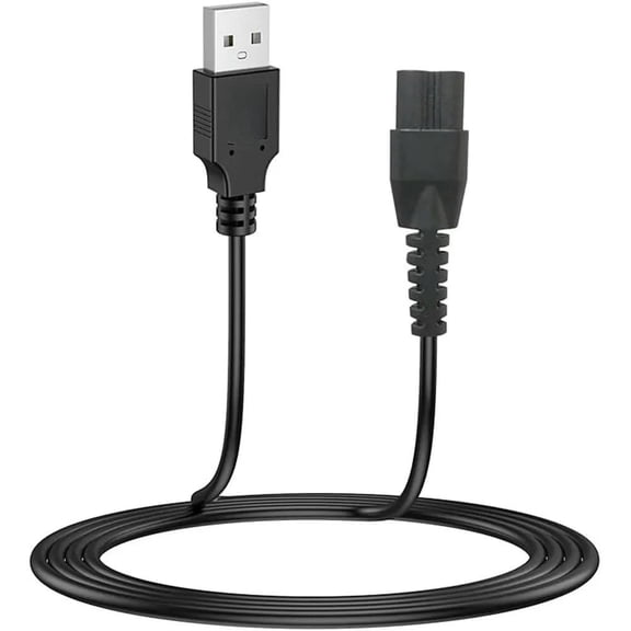 Power Cord Compatible with 3.0 & 2.0 Best Electric Manscaping Trimmer, Cable The Weed Whacke
