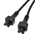 thumbnail image 1 of FOR Power Y Type Splitter Cable Single IEC 320 C14 Male to Dual C5 Female Short Cord for Computer host display 0.3M, 1 of 1