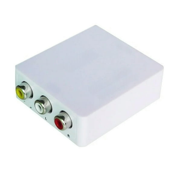 FOR RCA AV to HDMI Converter Adapter Mini Composite CVBS to HDMI AV2HDMI Converter in Retail Package 1080P