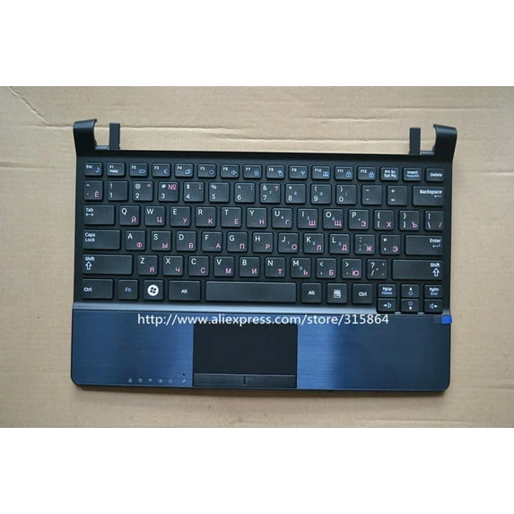 FOR RU/Germany laptop keyboard with touc ad palmrest for N230