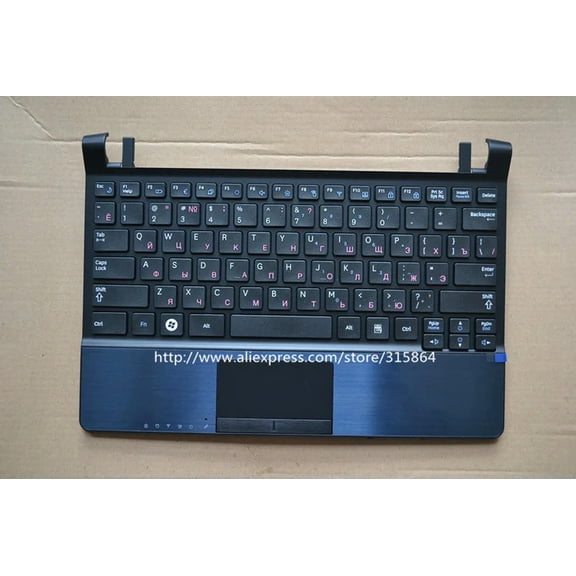 FOR RU/Germany laptop keyboard with touc ad palmrest for N230
