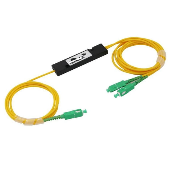 FOR SC MINI PLC 1X2 Single mode LC fiber optic splitter SC Connectors 1*2 Fiber splitter FBT Optical Couple 1pcs