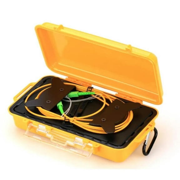 FOR SC Single Mode 9/125um 1310/1550nm 1KM OTDR launch cable box, Fiber ring otdr launch cable,Fiber optic launch cable 1pcs