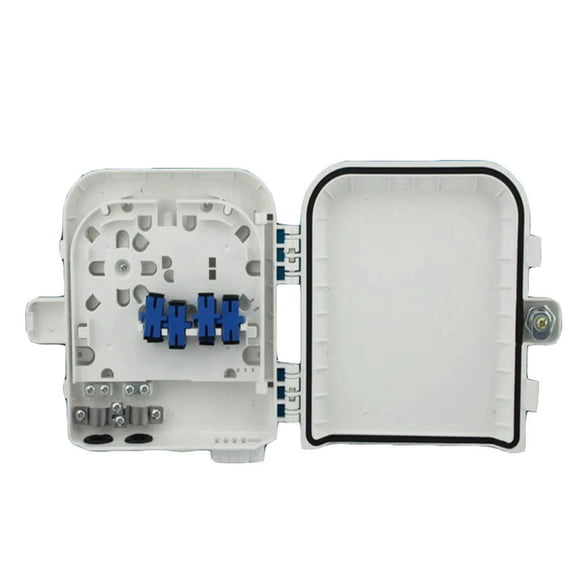 FOR SC adapter Fiber Optic Termination Box 8port optical fiber distribution box Sub-fiber optical cable box 1pcs