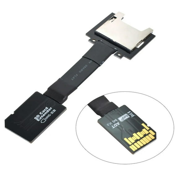 FOR SD Male Extender to SD Card Female Cable for Adapter SD/SDHC/SDXC UHS-III UHS-3