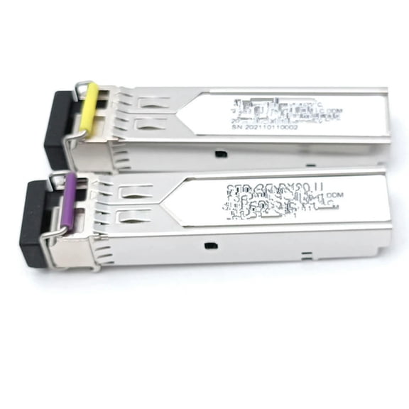 FOR SFP Transceiver Module 1.25G BIDI 80KM 1490nm/1550nm Singlemode Simplex LC DDM Compatible FOR Fiber Switch Module 1pcs