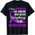 thumbnail image 1 of FOR SOMEONE WHO MEANS TO ME PANCREATITIS AWARENESS T SHIRT, 1 of 4