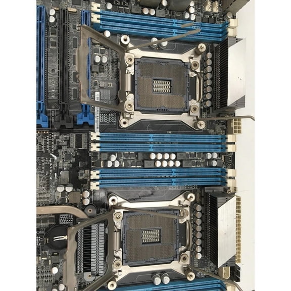 FOR Server Motherboard Z9PE-D8 WS 14*SATA 7*PCI-Ee E5-2696 2680 V2 ,
