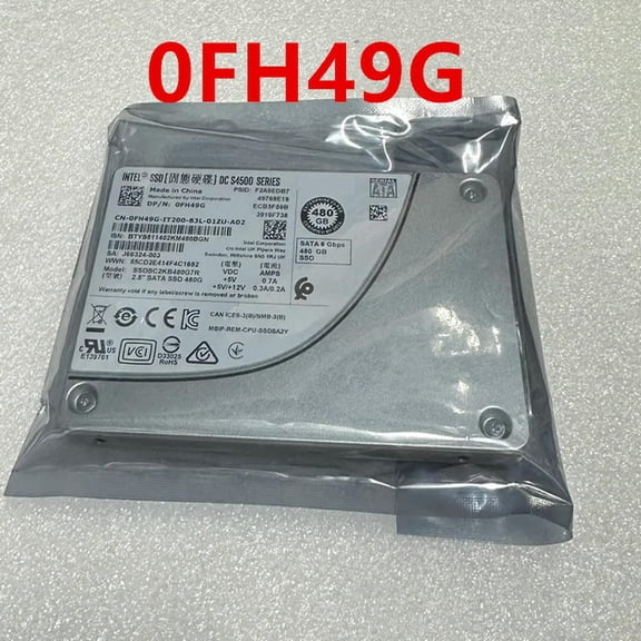 FOR Solid State Drive For SSD DC S4500 480GB 2.5 SATA For 0FH49G FH49G SSDSC2KB480G7R