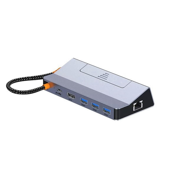 FOR Suitable For Game Console Base Six-In-One Multi-Function ing Station With Network Port USB 4K60HZ Accessories