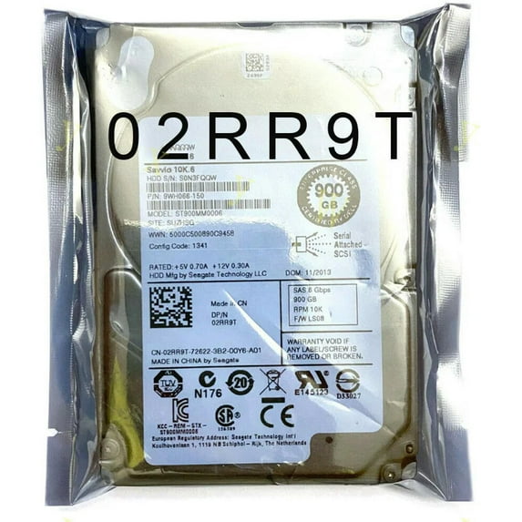 FOR Suitable for 900GB 10K 2.5 SAS T420 T610 R810 R620 R630 R610 R710 R720 R730 R720XD R820