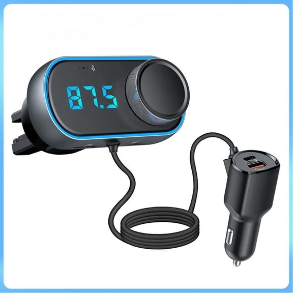 FOR T78 Car Transmitter USB QC3.0 Fast Charge Car Kit Wireless Handsfree BT 5.0 MP3 Player Auto Car Accessories