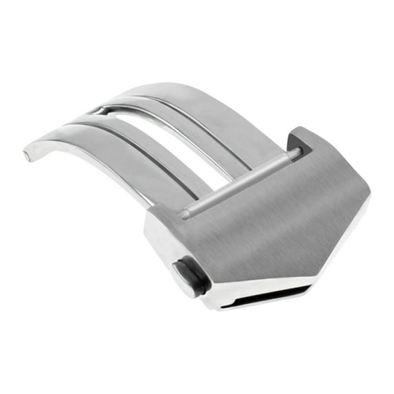 FOR TAG HEUER LEATHER BAND RUBBER STRAP DEPLOYMENT CLASP 20/18MM CARRERA MONACO