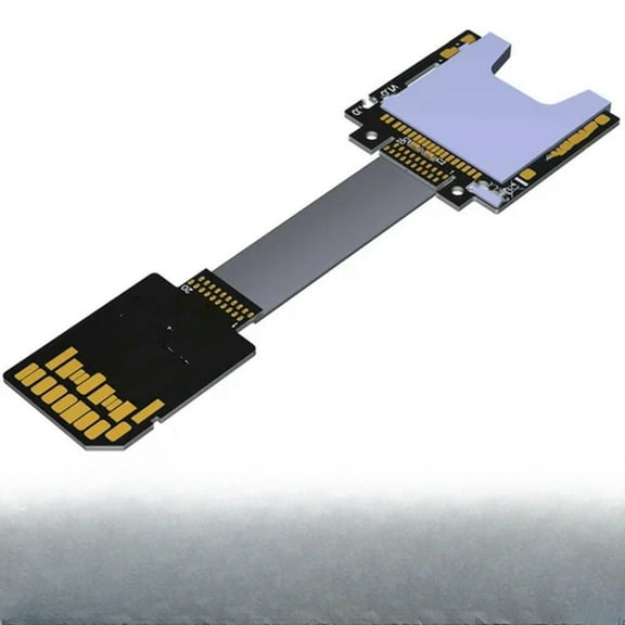 FOR TF Micro SD TO SD Card Extension Cable Adapter SD SDHC /SDXC Card Reader UHS2 UHS-III Flat Cable