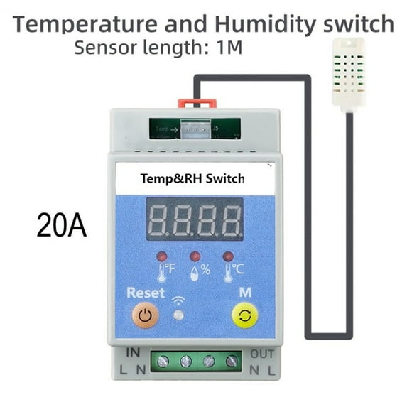 FOR TUYA WiFi Soil Temperature And Humidity Sensor Switch Timer App Control