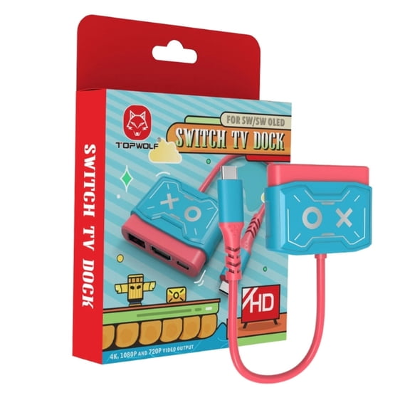 FOR TV Dock Portable USB C to-4K Adpater Docking Station USB3.0 Hub-PD 60W Fast for