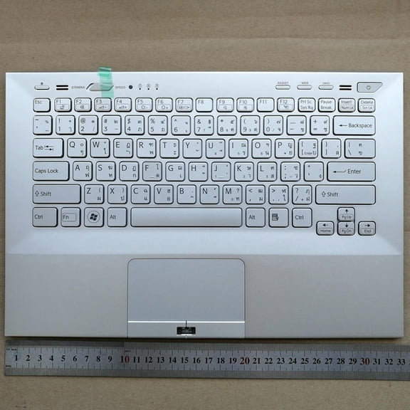 FOR Thailand laptop keyboard for VPC-SA PCG-41213P PCG-41217T 41215T PCG-41213T PCG-41219T with Fingerprint hole