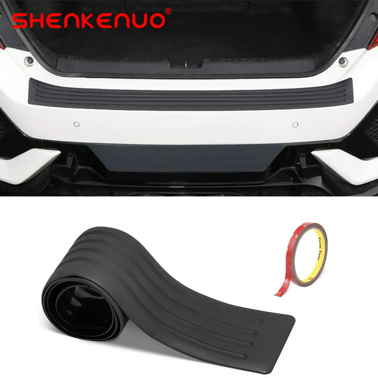 FOR Toyota Camry 2018-2020 Car Door Sill Rear Bumper Protector Trim Rubber  Cover 