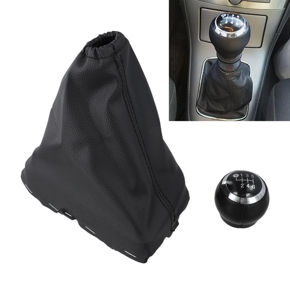 FOR Toyota FOR AURIS E18 FOR Corolla E18 E180 FOR Corolla Frame Speed Gear Shift Knob Lever HandBall Gaiter Boot Leather Cover