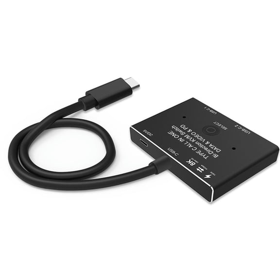 FOR Type C Bi-Directional Switcher Video Data Transmission Charging Converter 2 To 1 Converter