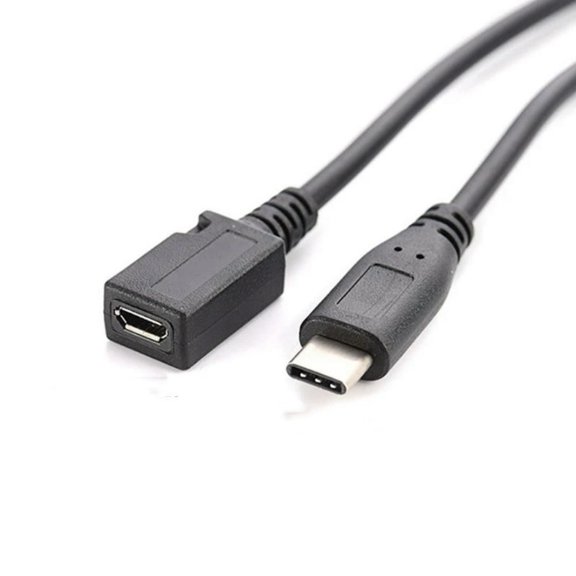 FOR Type C to Micro USB Cable Micro USB Female to USB C Male Adapter Fast Charging Data Cord For book Pro