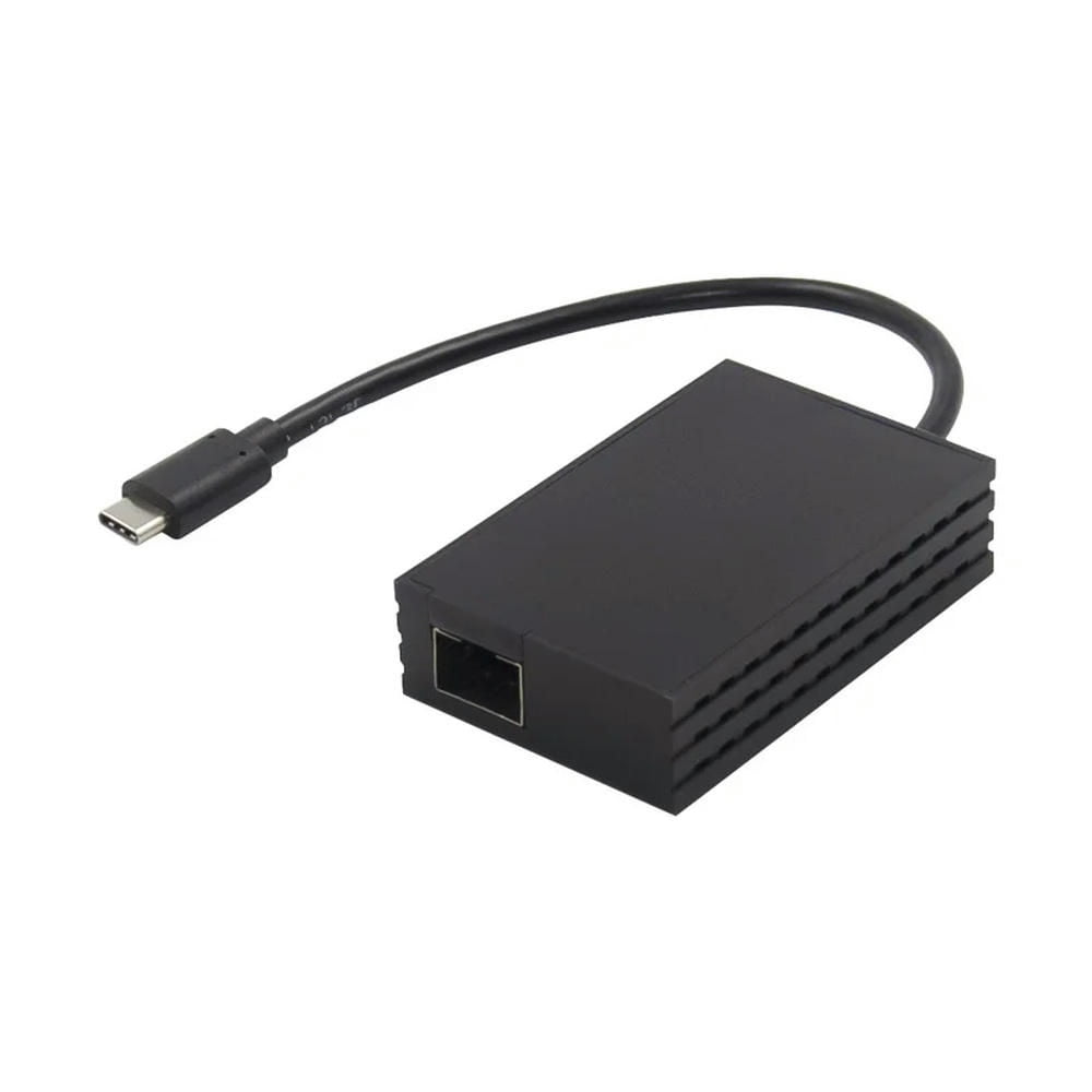 FOR Type c GIGABIT SFP Ethernet Fiber Adapter usb3.1 to 1000M network ...