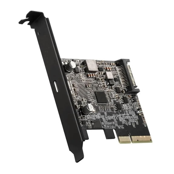 FOR Typec USB C PCI-Express to USB 3.2 20Gbps PCI-E Express Expansion Card Adapter with ASM3242 Chipset for 8/10/