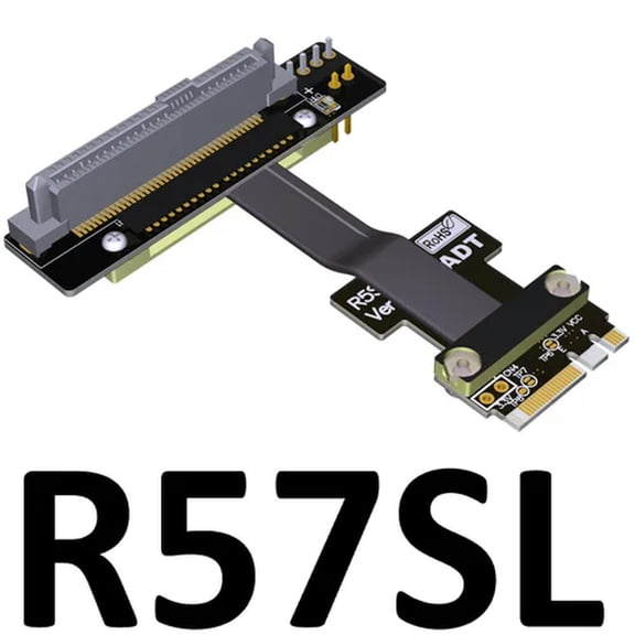 FOR U.2 nvme ssd to m.2 U2 to M2 key a.e. SFF-8639 wifi pcie extension cable for motherboard PCIe3.0x1 gen3 8G/bps