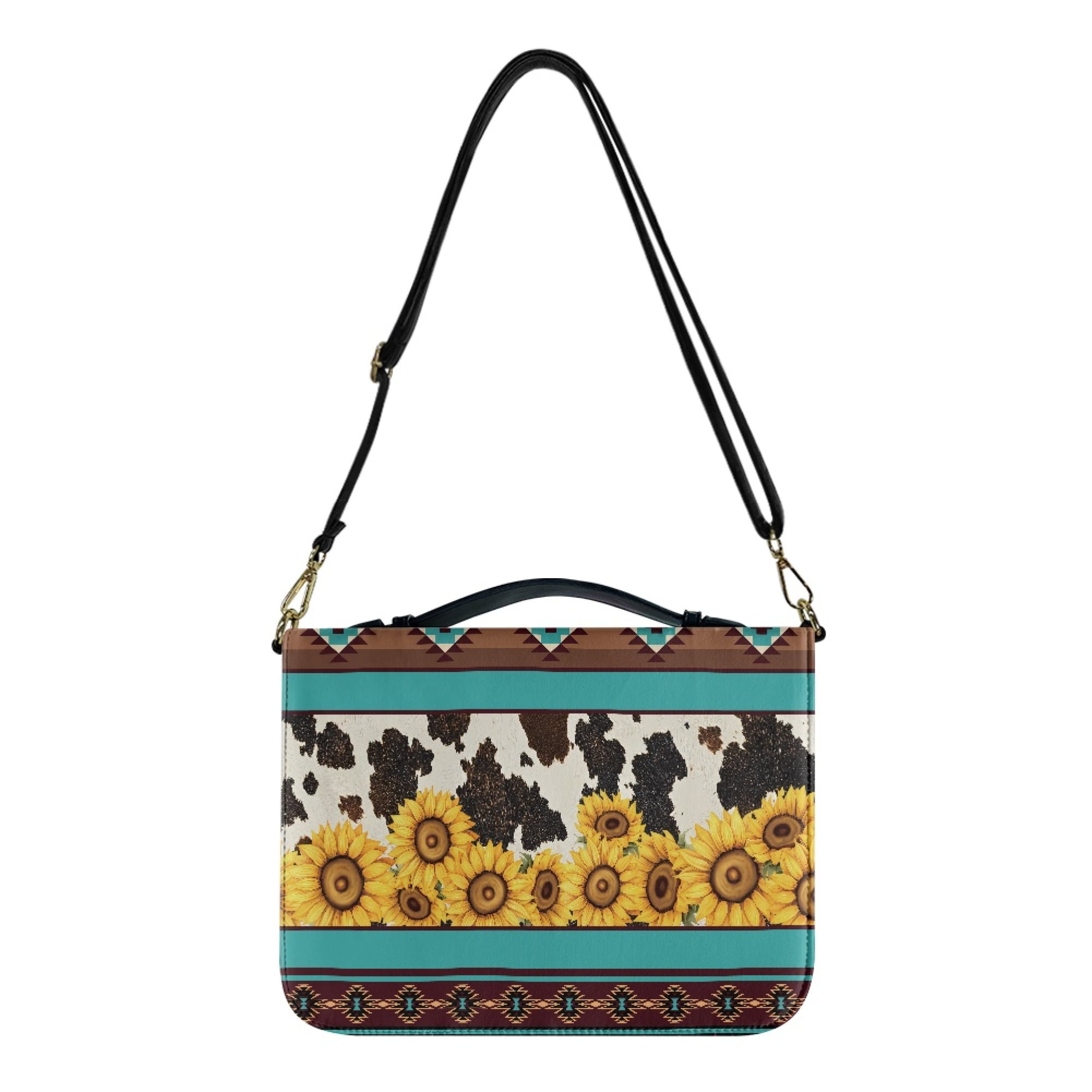 Stylish Aztec Laptop Messenger Bag - 13 To 16 Inch Sleeve With Adjustable Strap For School, Office & Travel - View #4