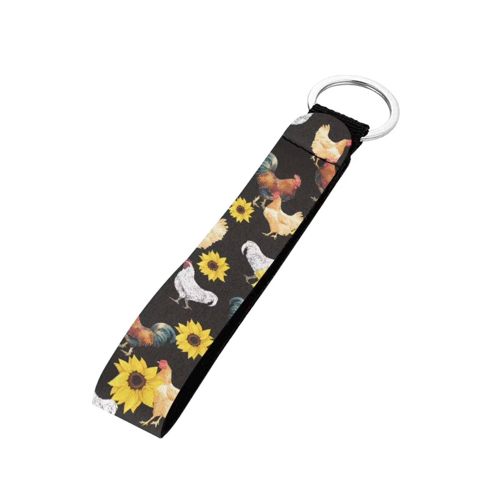 Sunflower Wrist Keychain