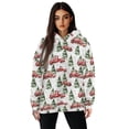thumbnail image 1 of FOR U DESIGNS Christmas Tree Women's Lightweight Hooded Sweaters Hoodies Pullover Sweatshirts Size 2XL Oversized Sweatshirt for Women Loose Fit Long Sleeve Hoodie Graphic, 1 of 7