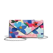 FOR U DESIGNS Flower Clutch Purses for Women Wedding Purses Multifunctional Evening Bag for Formal Wedding Party Cocktail Prom