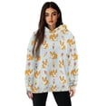 thumbnail image 1 of FOR U DESIGNS Ice Cream Corgi Womens Hoodie Sweater Long Sleeve Loose Pullover Sweatshirt for Women Trendy Graphic Hoodies Size 2XL Ladies Activewear Tops, 1 of 7